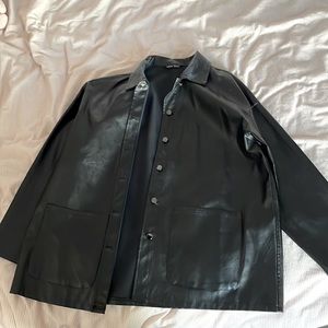 Leather jacket from shein (M)